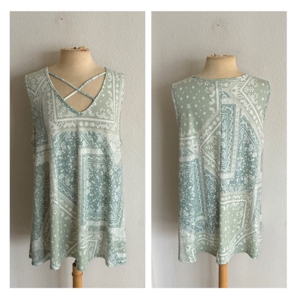 Heimish paisley tank top